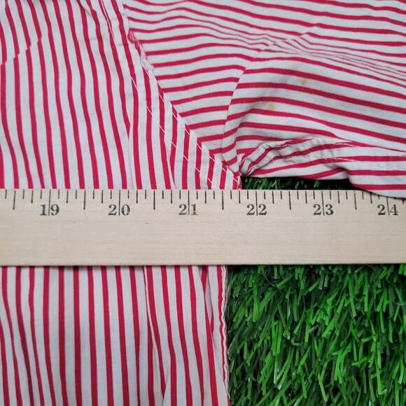 VTG 60s Candy Stripe Shirt Mens M 15.5 Ivy League Mod Button Down - Picture 8 of 11
